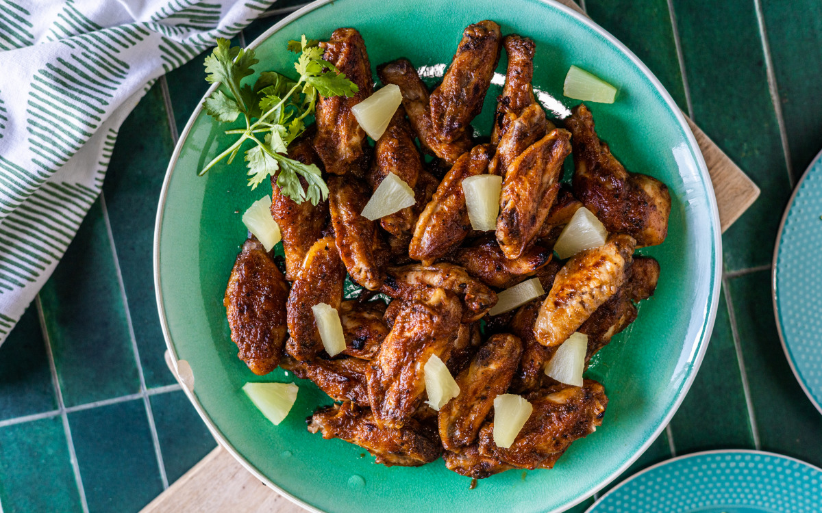 Aloha Chicken Wings